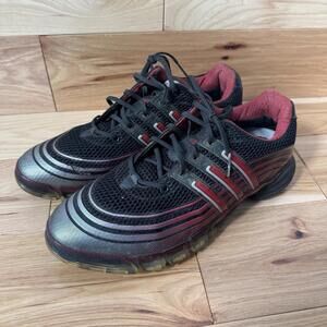 Adidas Powerband Chassis Traxion Spike Golf Shoes Men’s Size 11.5 Black Leather